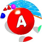 字母球勇敢冲